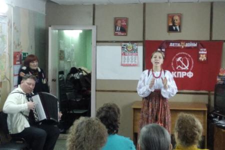 Саратовская область. При участии КПРФ проведено торжественное собрание, посвященное 100-летию СССР