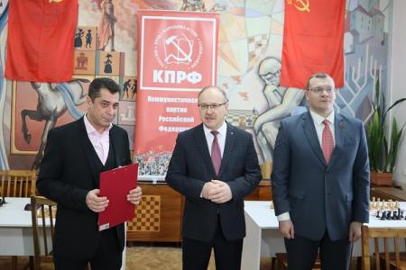В Орловской области состоялся шахматный турнир КПРФ «Красная ладья»