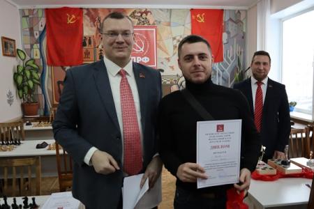 В Орловской области состоялся шахматный турнир КПРФ «Красная ладья»