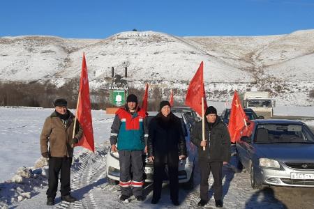 Коммунисты Самарской области присоединились к Всероссийскому патриотическому автопробегу, посвященному 100-летию образования СССР