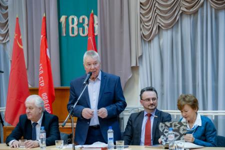 В Орле прошло собрание историко-патриотического клуба «Ветеран», посвященное 100-летию образования СССР