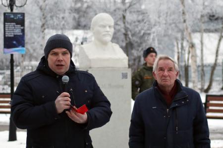 СССР – 100 лет. В Архангельске после реставрации открыли бюст основателю первого в мире Советского государства В.И. Ленину
