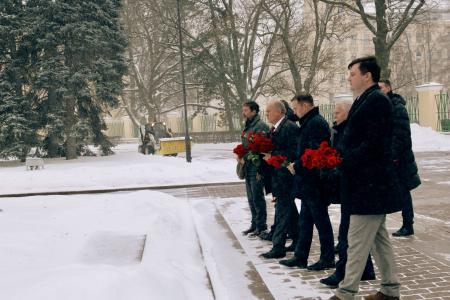 Состоялся рабочий визит лидера КПРФ Геннадия Зюганова в город Ленинград / Санкт-Петербург