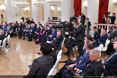 Г.А. Зюганов выступил на международной конференции «Роль взаимодействия фракций политических партий и блоков в межпарламентском сотрудничестве стран СНГ»