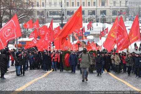 В Москве прошла торжественная акция, посвященная 143-й годовщине со Дня рождения И.В. Сталина