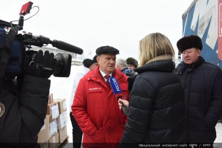 В.И. Кашин: Наши конвои - это общее доброе дело огромного количества людей!
