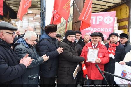 В.И. Кашин: Наши конвои - это общее доброе дело огромного количества людей!