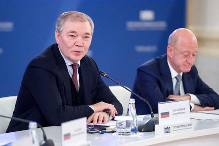 Г.А. Зюганов выступил на международной конференции «Роль взаимодействия фракций политических партий и блоков в межпарламентском сотрудничестве стран СНГ»