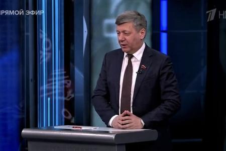 Дмитрий Новиков на Первом канале о лукавых призывах киевских властей к переговорам и о принципах достижения прочного мира
