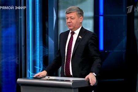 Дмитрий Новиков на Первом канале: «Россия защищает Донбасс, Донбасс помогает России»