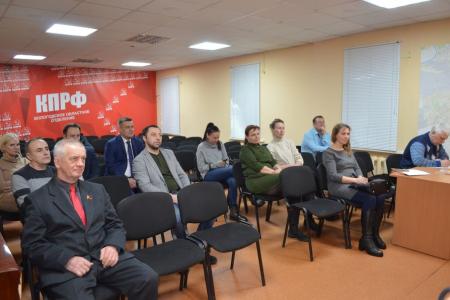 Встреча с депутатом Госдумы Олегом Лебедевым в Вологде