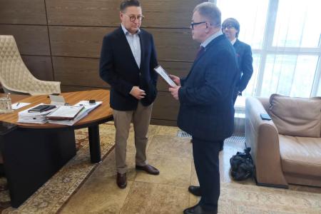 Руководитель фракции КПРФ в Мособлдуме Александр Наумов: У нас всех есть общая цель - это Победа!