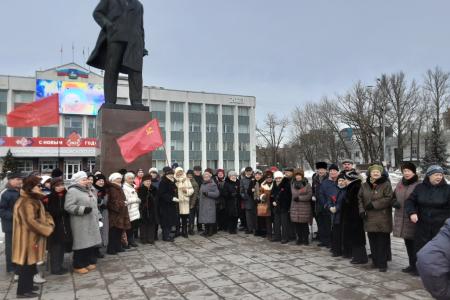 Подмосковные коммунисты почтили память Вождя мирового пролетариата