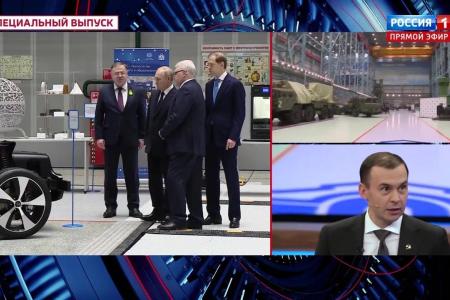 Юрий Афонин в эфире «России-1»: Только стратегическое планирование может обеспечить импортозамещение и инновационное развитие