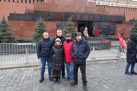 Подмосковные коммунисты почтили память Вождя мирового пролетариата