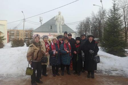 Подмосковные коммунисты почтили память Вождя мирового пролетариата