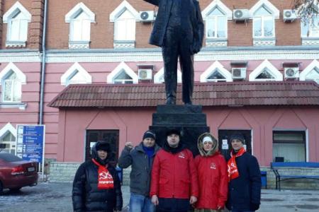 В Саратовской области почтили память В.И Ленина