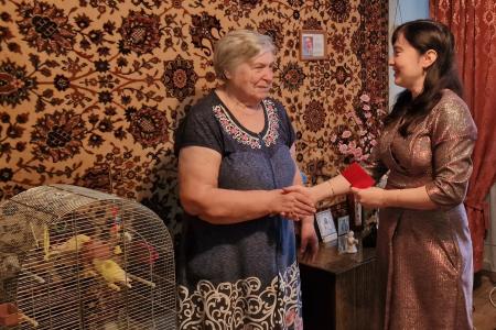 Рязань. Депутаты–коммунисты подарили праздник детям и навестили ветеранов