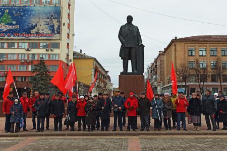 Коммунисты Брянщины почтили память В.И. Ленина
