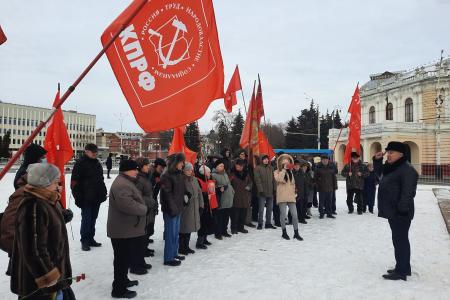 Тамбовская область. Память о вожде – вечна!