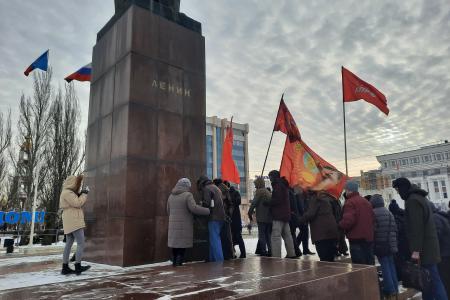 Тамбовская область. Память о вожде – вечна!