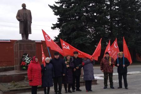 Коммунисты Брянщины почтили память В.И. Ленина