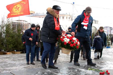 В Воронеже почтили память В.И. Ленина