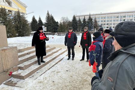 В Республике Марий Эл почтили память В.И. Ленина