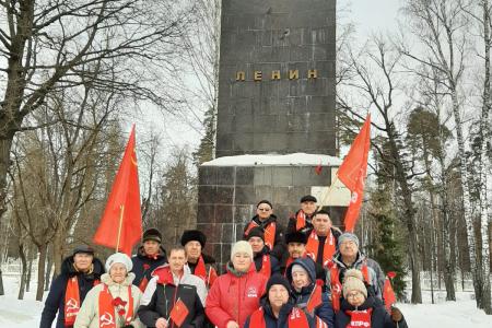 В Республике Марий Эл почтили память В.И. Ленина