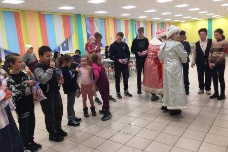 Красный Дед Мороз в Калуге