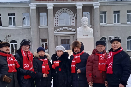 В Республике Марий Эл почтили память В.И. Ленина