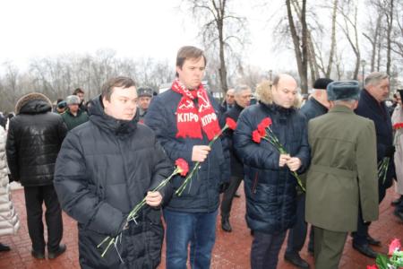 Рязанские коммунисты почтили память жителей и защитников блокадного Ленинграда