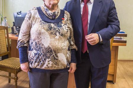 Депутат Госдумы Сергей Гаврилов обсудил перспективы развития Воронежского авиазавода с его директором Станиславом Гретченко