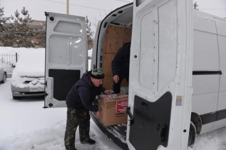 Новосибирские коммунисты отправили гуманитарную помощь в Луганскую народную республику
