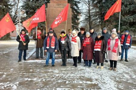 Возложение в День памяти В.И. Ленина в Рязанской области