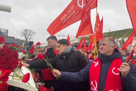 Коммунисты Ленинградской области отметили 80-летие прорыва блокады Ленинграда