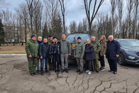 Казбек Тайсаев и Яна Лантратова в составе делегации  Государственной Думы прибыли в ДНР