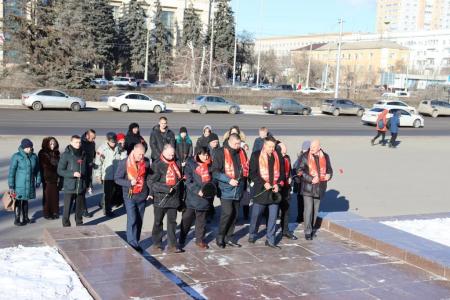 Сталинградские коммунисты почтили память В.И. Ленина