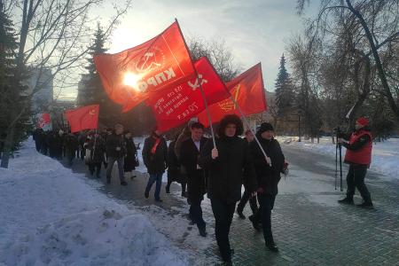Тюменские коммунисты почтили память В.И. Ленина