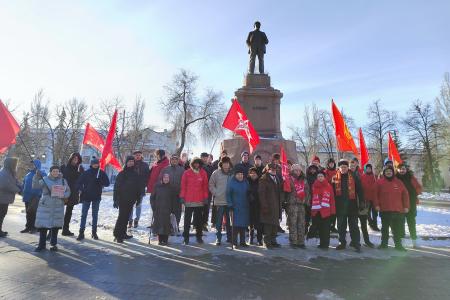 Коммунисты Самарской области почтили память В.И. Ленина