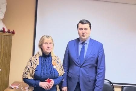 Тверская область. Депутат-коммунист Олег Лебедев рассказал о своей работе и провёл приём избирателей