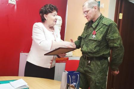 Тюменская область. Тобольский коммунист награждён Орденом мужества II степени за подвиг, совершённый в ходе специальной военной операции
