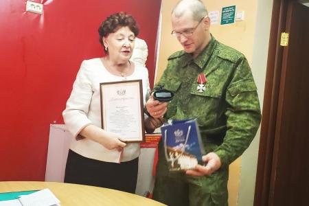 Тюменская область. Тобольский коммунист награждён Орденом мужества II степени за подвиг, совершённый в ходе специальной военной операции