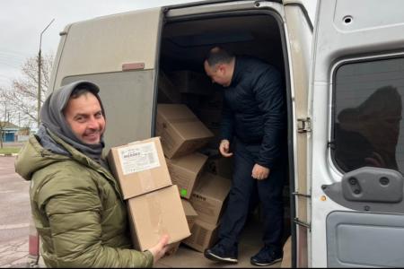 Республика Крым. «Новогодний рейд» КПРФ. Гостинцы - бойцам на передовой и детям