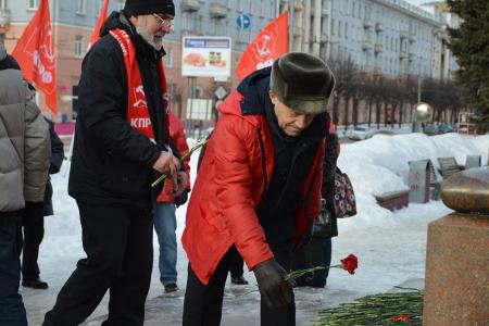 Ивановские коммунисты почтили память Владимира Ильича Ленина