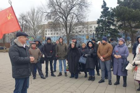 В Ростовской области прошли памятные мероприятия в день 99-й годовщины со дня смерти В.И. Ленина