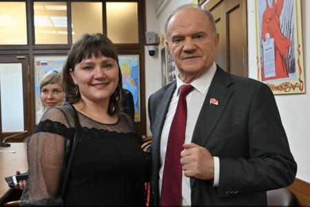 Г.А. Зюганов встретился с детьми - лауреатами конкурса «Красота божьего мира»