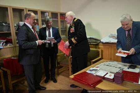 В редакции «Советской России» состоялось вручение ежегодных премий «Слово к народу». Фоторепортаж