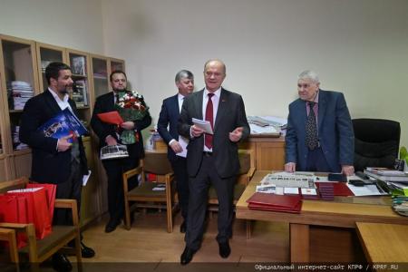 В редакции «Советской России» состоялось вручение ежегодных премий «Слово к народу». Фоторепортаж