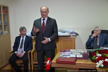 В редакции «Советской России» состоялось вручение ежегодных премий «Слово к народу». Фоторепортаж